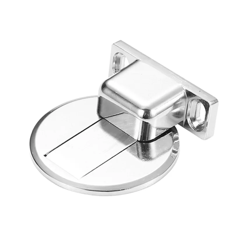 Modern Iron Chrome Plated Door Magnet for Farmhouse Door Stops