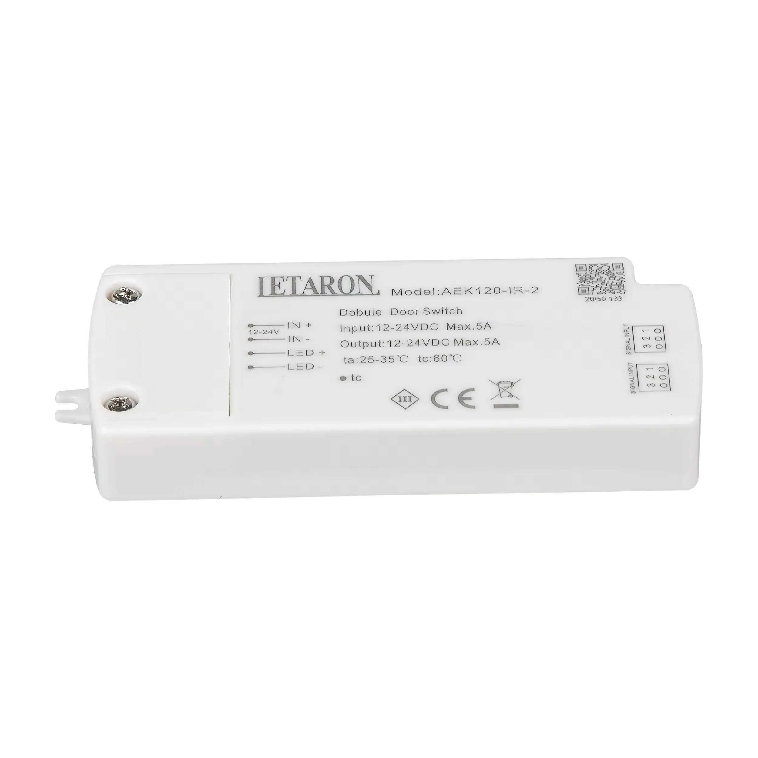 LETARON IR Sensor Switch for Furniture Cabinet CE Double Door Dimmer LED IR Sensor Switch
