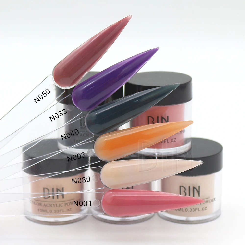 BIN Nude Blush Acrylic Powder 1oz Large Capacity Professional Acrylic Nail Powder Polymer for 3D French Nail Manicure Extension