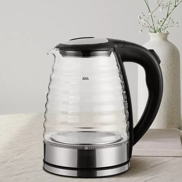 The High End 220V 1.7L Electric Kettle Multi Smart Cordless Glass Kettles With Boil Dry Safety Cut-Off