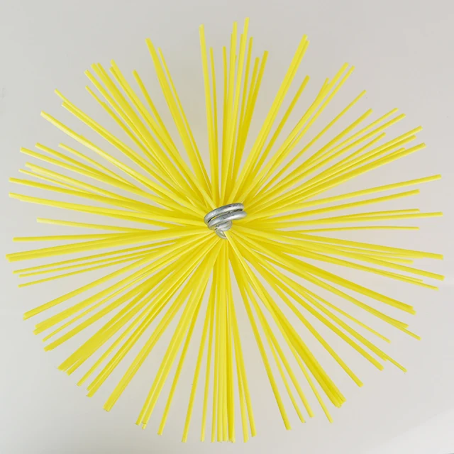 Chimney cleaning brush duct cleaning brush