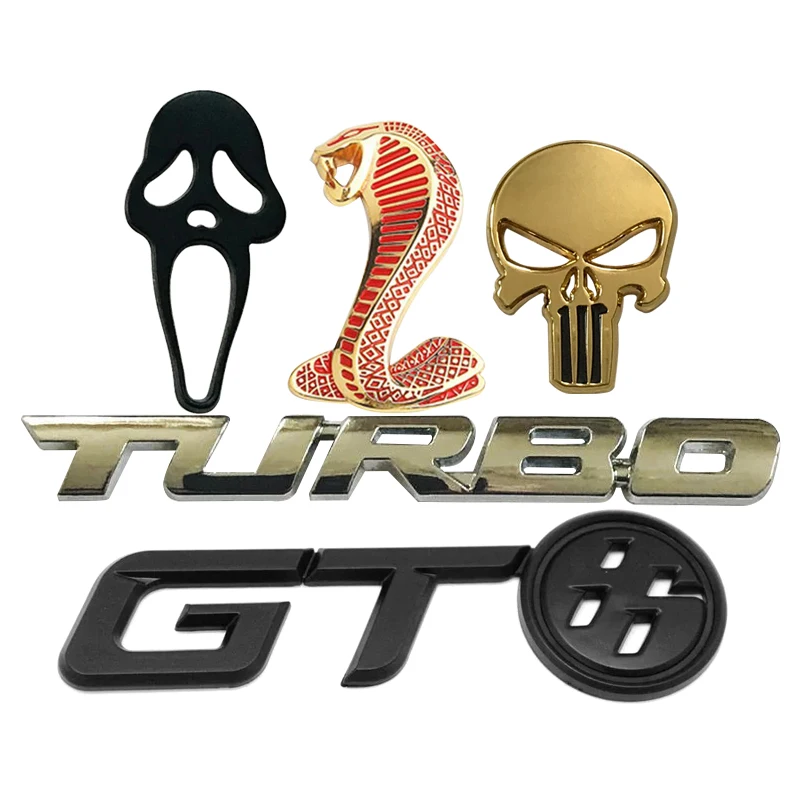 Custom Machining Metal Car Leaf Plate Logo Panel Badge Sticker