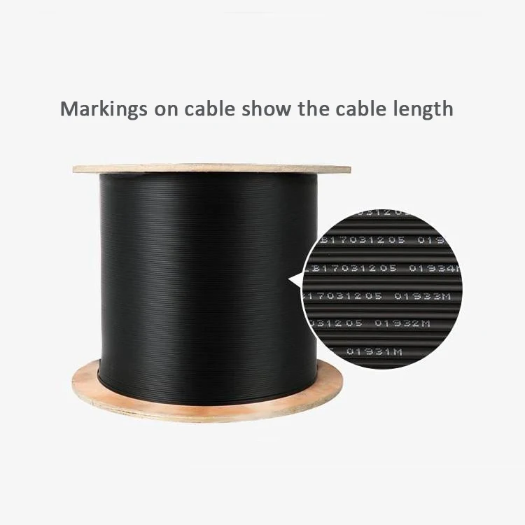 Outdoor Self Supporting Aerial Optical Fiber FTTH Drop Cable GJYXCH