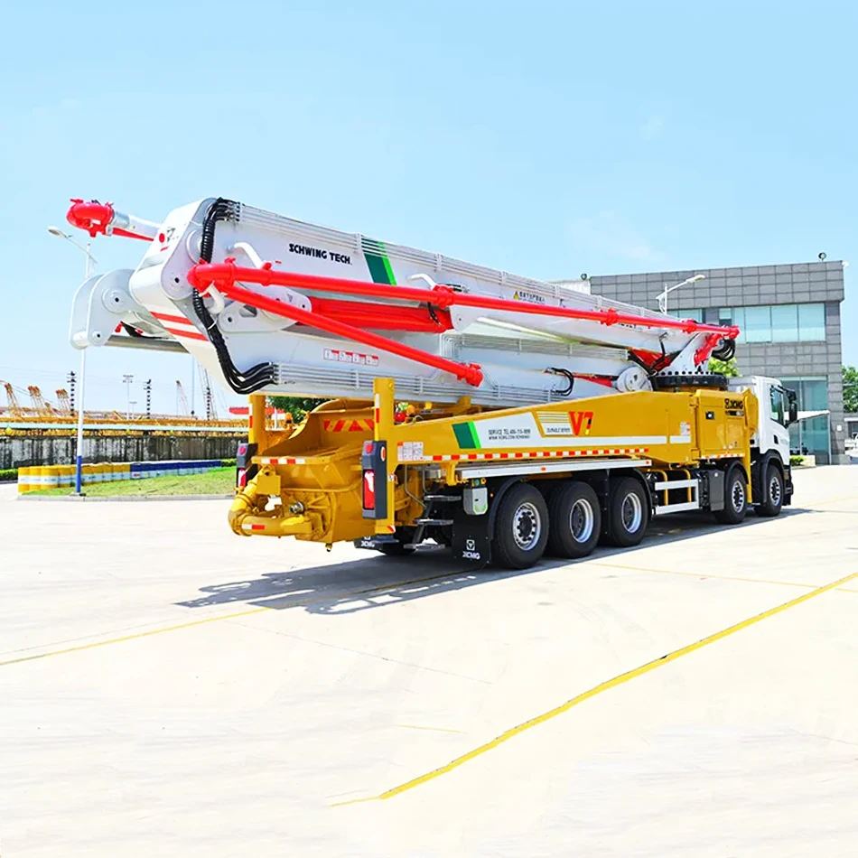 37m 46m Pump Truck Hydraulic System Truck-Mounted Concrete Boom Pump Used Concrete Pump Truck
