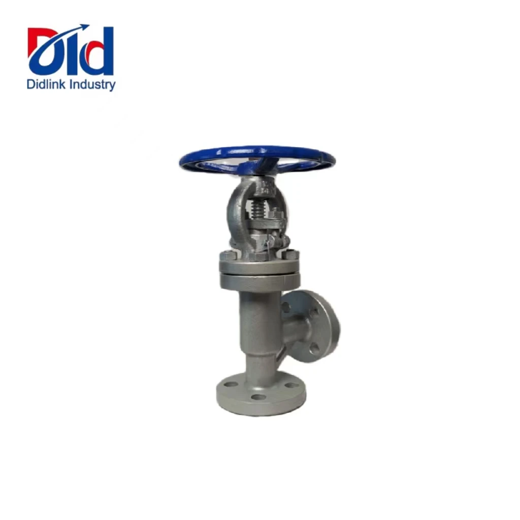 High quality bellow seal globe valve Shut Off Valve Steam stainless Steel Flange DIN PN16 bellow Globe Valve