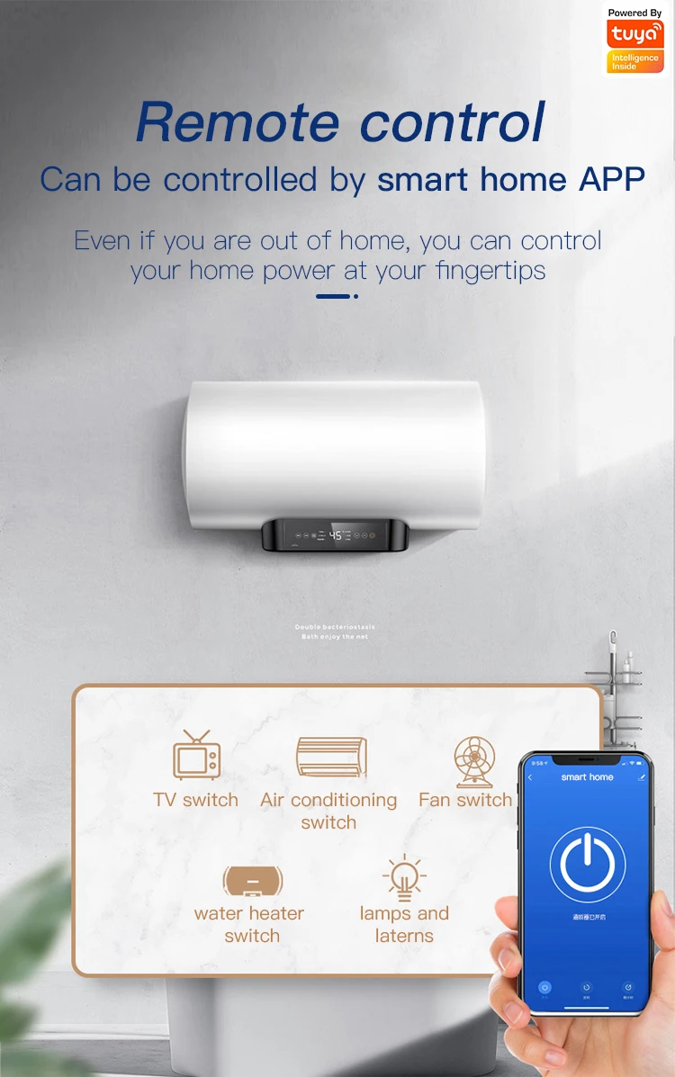  Беспроводной смарт-выключатель Wi-Fi Tuya Smart Life 10