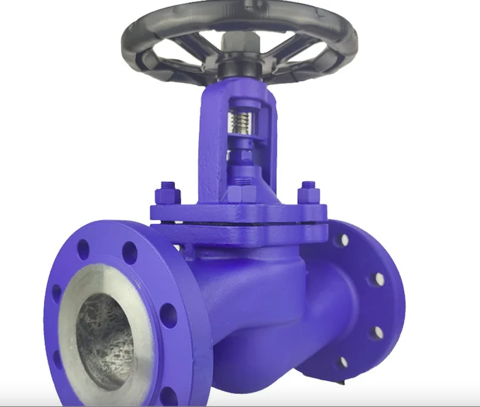 6 inch  carbon api bellow type pn 25 steam stainless steel flange globe valve for oil water