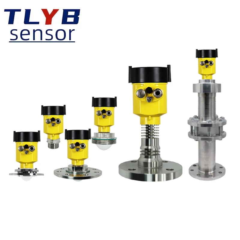 80GHz high frequency radar level gauge material level gauge anti-corrosion explosion-proof cement silo