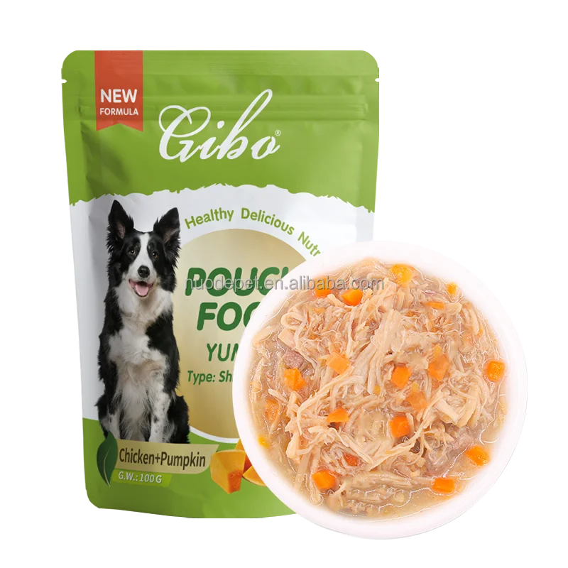 100g Pouch Dog Food Pure Natural Dog Treat Pet Treats Pet Wet Food Dog Wet Food Factory Wholesale