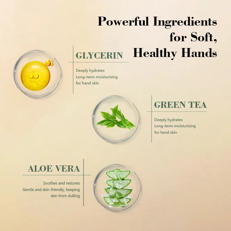 Private Label Skin Repair Natural Whitening Hands Sheet Mask Moisturizer Whitening Nourishing Lightening Hand Masking Glove