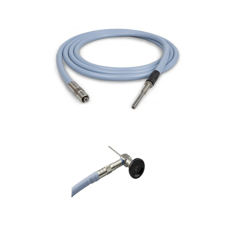 Endoscopy Use 2.3/3 meter Medical Fiber Optic Light Cable for Cold Light Source