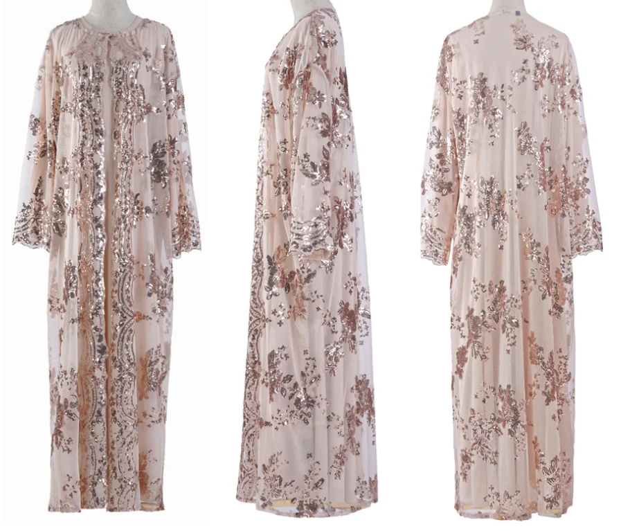 Hot Sales High Quality Women Clothes Arabic Drop Ship Abaya Muslim Indonesia Islamic Long Kaftan Dress