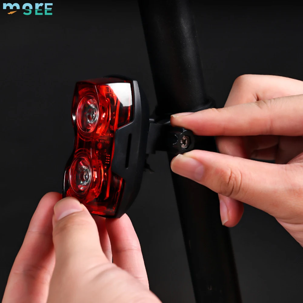 SeeMore Brand Wide Angle Optics usb Night Riding Cycling Safety Reflector Accessories Taillight Bicycle Rear Back Lights