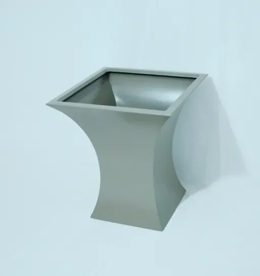 
Metal Planters Tall Metal Planters Outdoor Vertical Garden Pots 