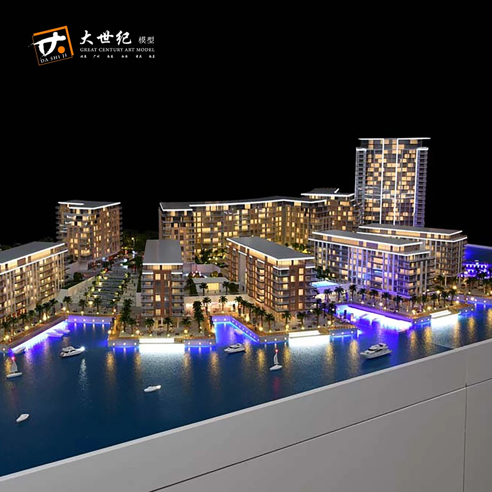 
Various style architectural model maker 3d construction model 