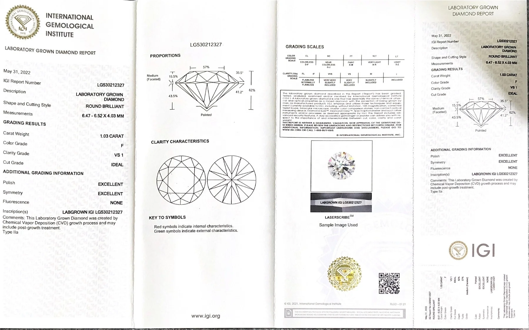 100% Carbon DEF Color VVS1 Perfect Polished GIA Certificate for Jewelry Accessories Synthetic Lab Created Diamond
