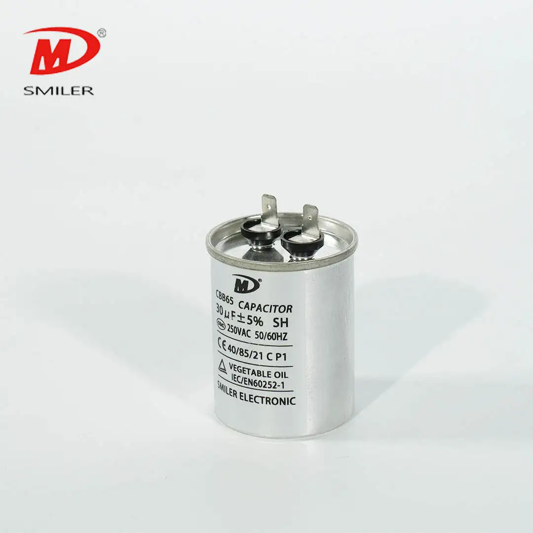 SMILER Wholesale CBB65 450V 60UF for Air Conditioner Parts Sh motor running capacitor