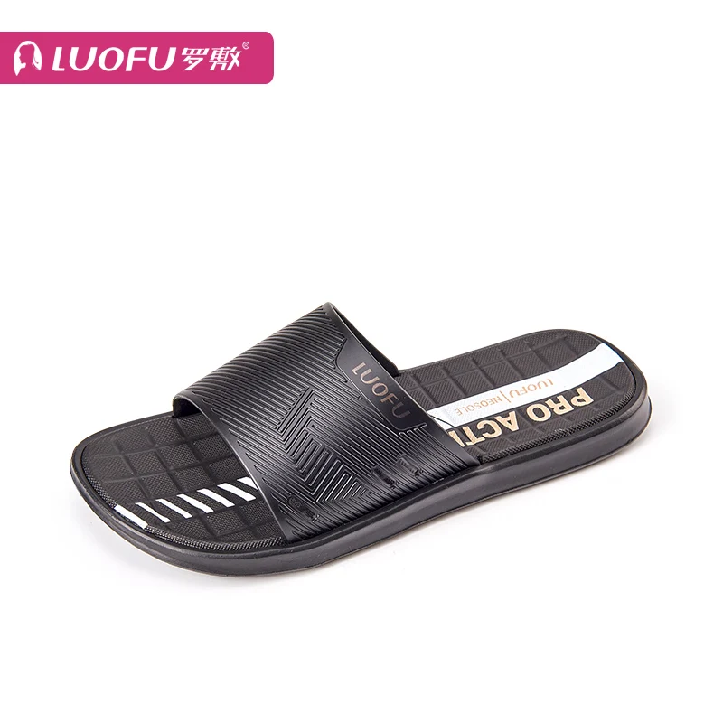 LUOFU  new Fashion casual shoes flat summer EVA men slippers shower bathroom slippers sandals