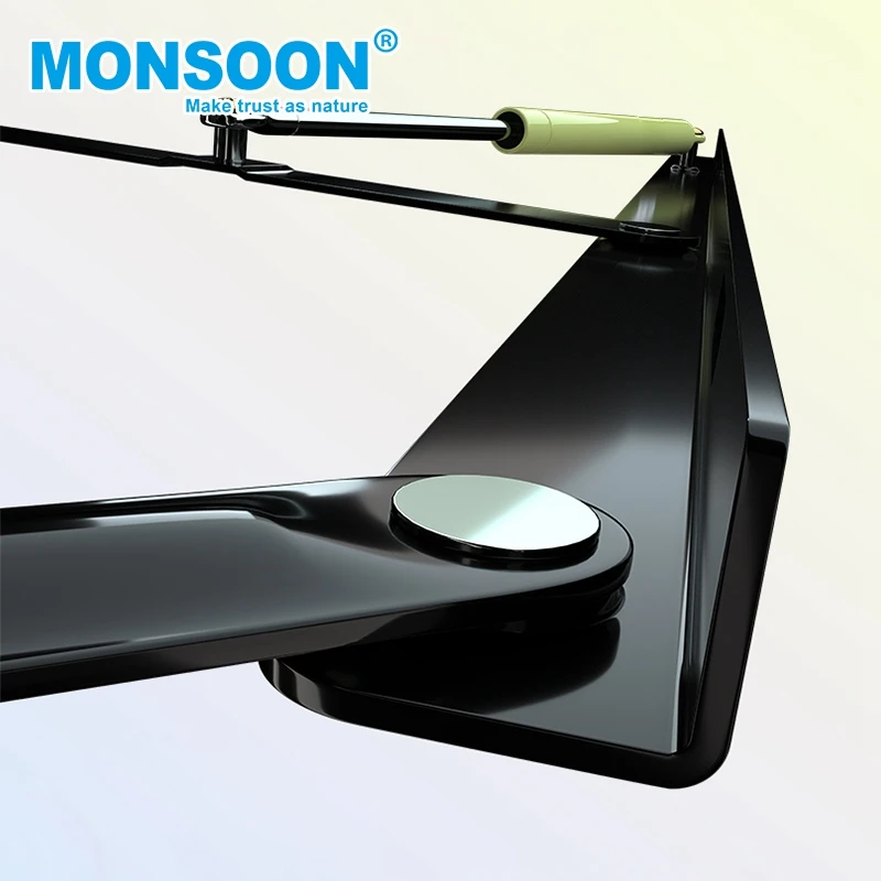 heavy pneumatic hydraulic bed gas lift spring Space Saving bed gas lift hinge 300N-1200N Folding hydraulic bed lift mechanism