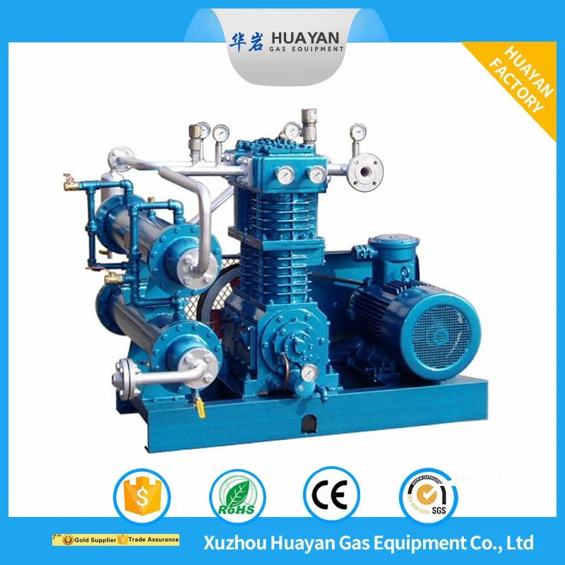 China Z/W/D/M Type Low Noise  Booster Piston CNG Methane Biogas Compressor for Oil & Gas Production Field