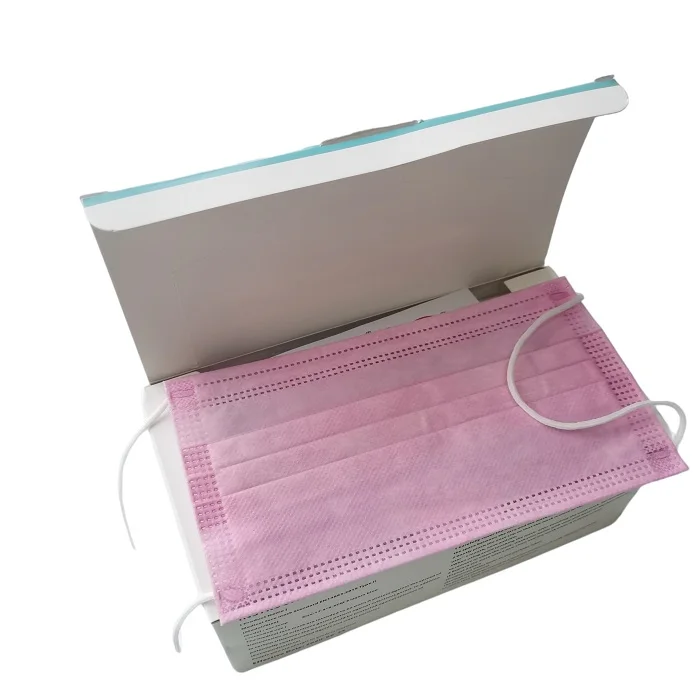 CE certified EN 14683 Wholesale TYPE IIR hospital surgical Polypropylene disposable medical dental face mask nurse face mask