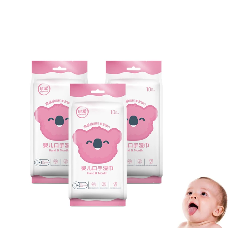 
Treasure AB61 Custom Wet Wipes Alcohol Free, NO CIT MIT, Individually Wrapped Baby Wet Wipes 