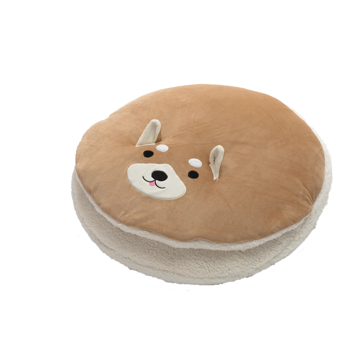 
2021 HISAZUMI Wholesale customized high quality fury pet feet heating shiba mat blanket sleeping bag 