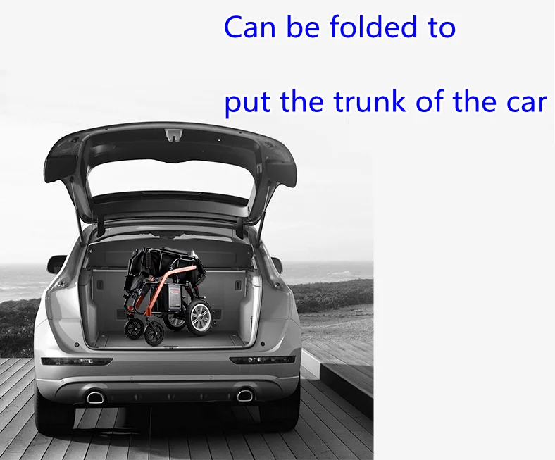 Medical Equipment health Health Wheelchairs Manufacturer Hot Sale Folding Small Portable Wheelchair Electric  For Elderly