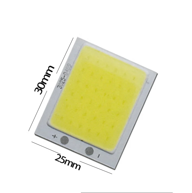 Czinelight Cob светодиодный чип плата источник света Горячая продажа Качество Sanan 30*25 мм 3 Вт Dc 12-14 в освещение и Схема Дизайн