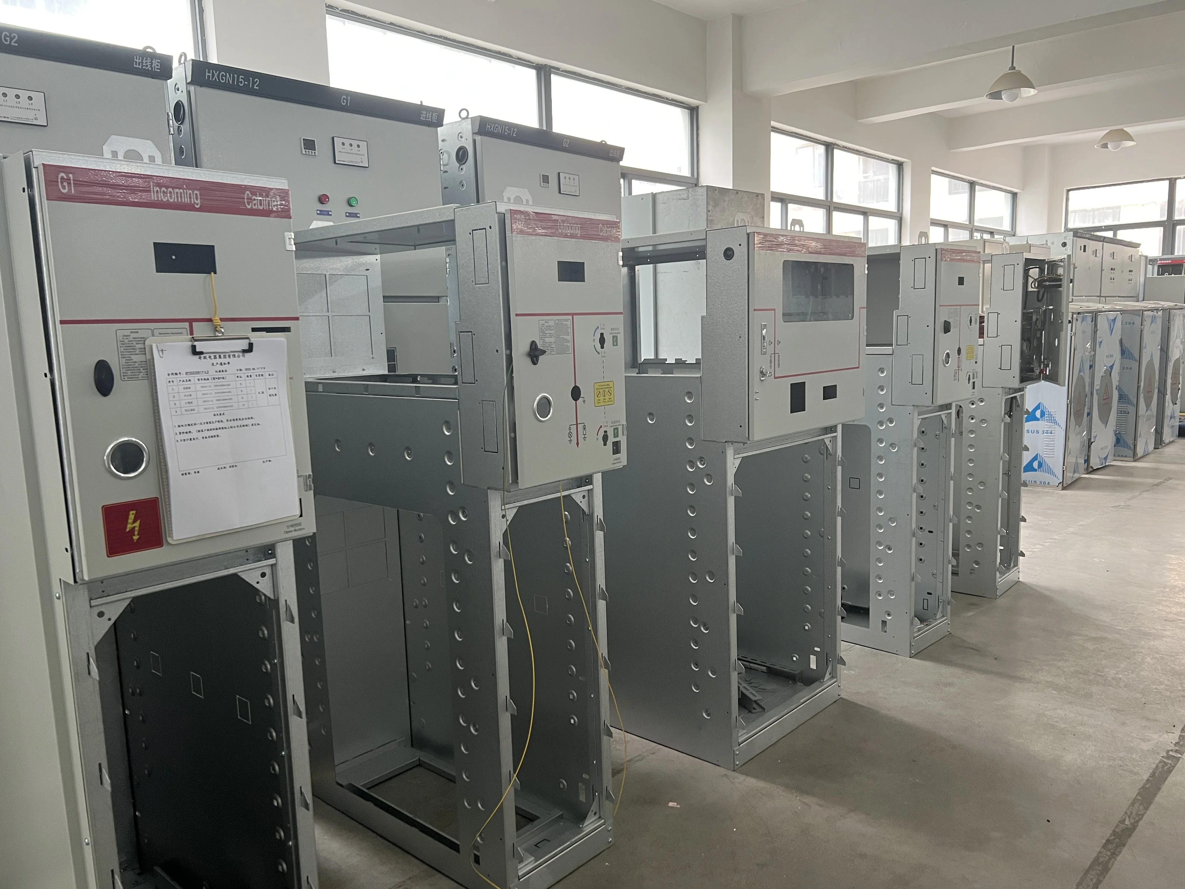 CNKEEYA 17.5KV HXGN Metal Clad Enclosed distribution panel RMU  with SF6 Load Switch switchgear power distribution cabinet