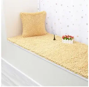 Machine Washable Rug Pad Plush Microfiber Carpet