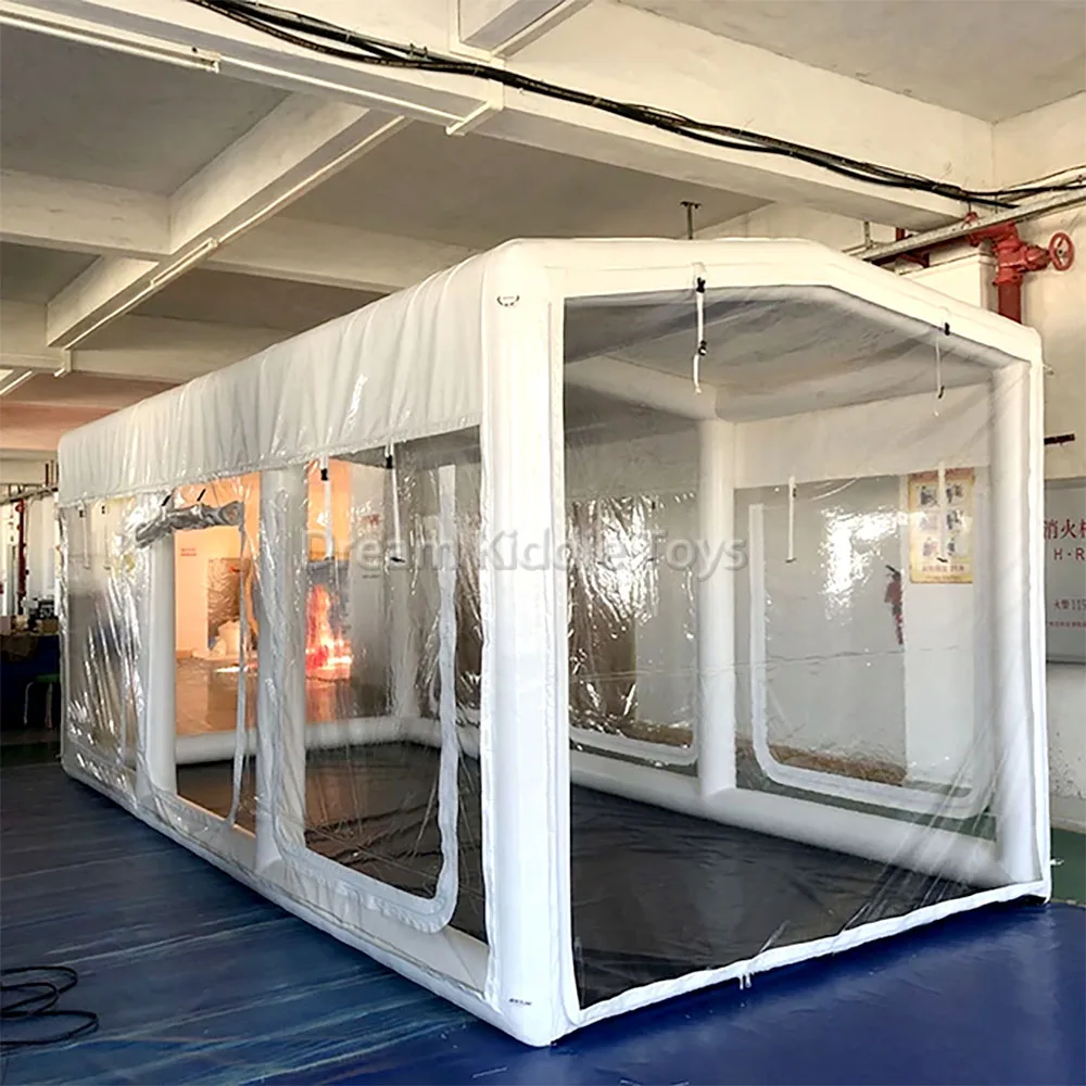 Airtight PVC Inflatable Car Capsules Cover Storage Air Sealed Inflatable Car garage bubble Tent Carport for Parking