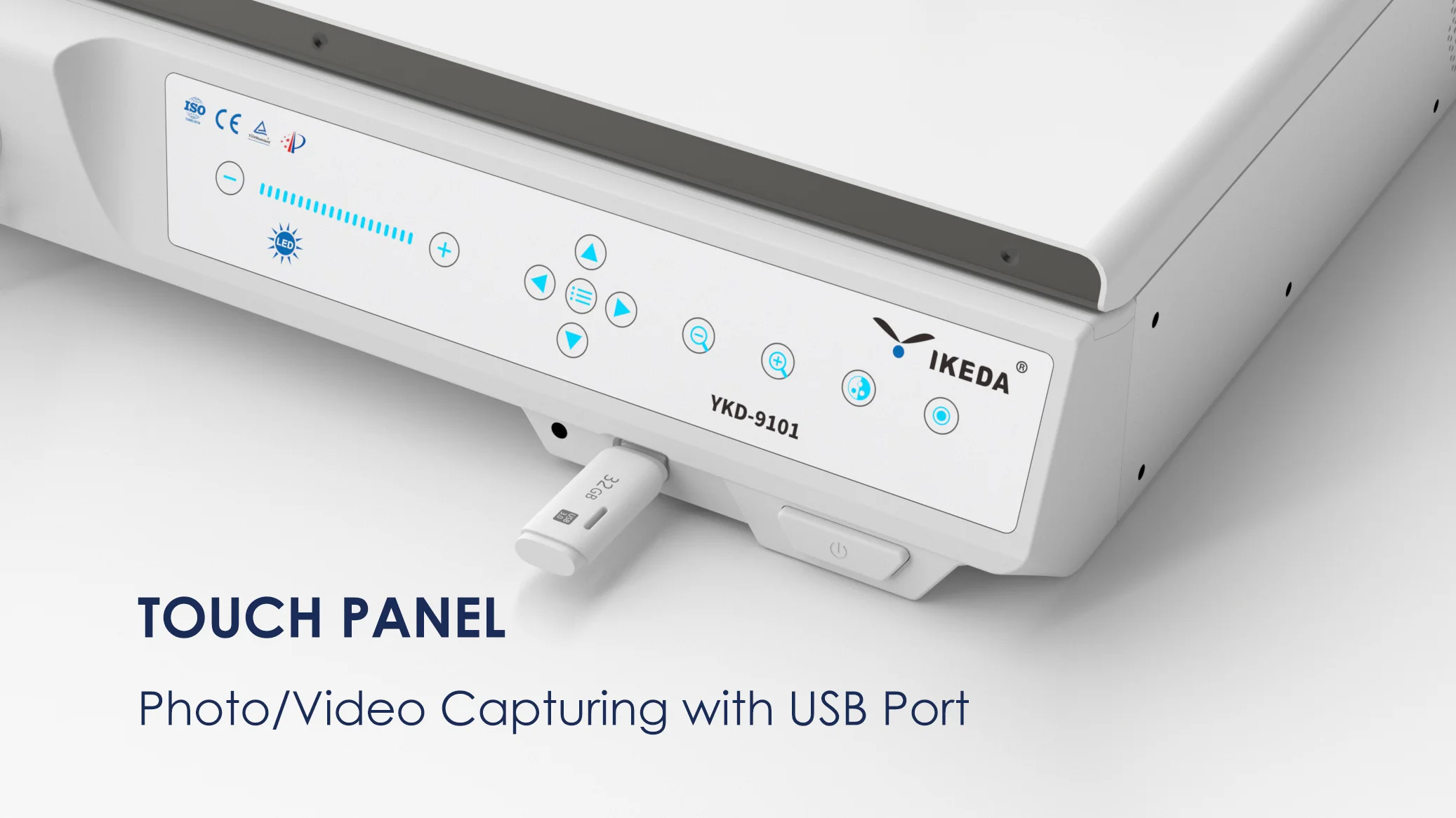 AKX YKD-9101 new design 2.3CMOS Full HD all-in-one full hd endoscope camera for ENT endoscopy