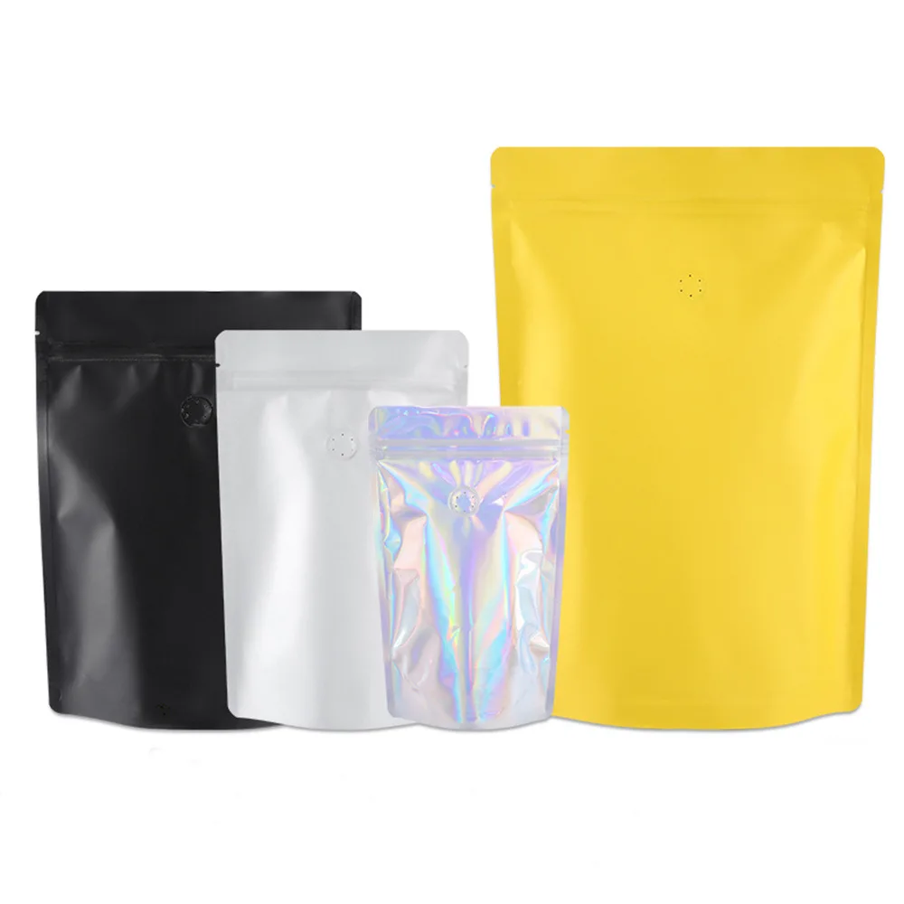 Aluminum foil  foil compound  antistatic bag vacuum Custom vacuum Sealed Plastic Bags  Seal pure aluminum plastic bag