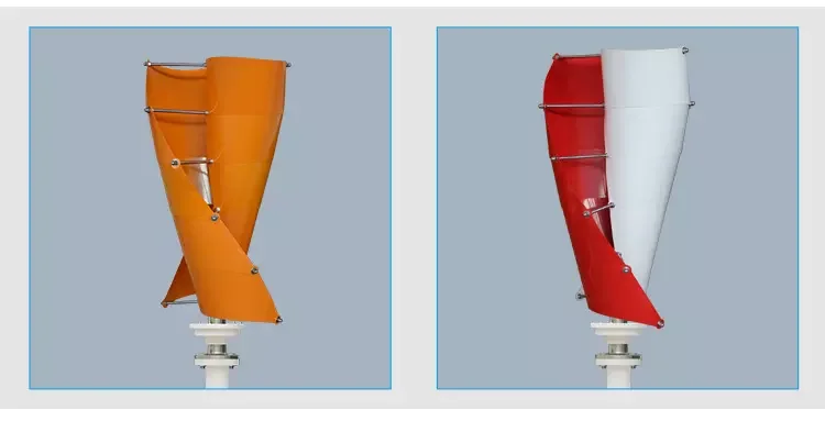 Direct Selling spiral wind turbine 3kw 5 kw residential wind turbine wind generator With controller
