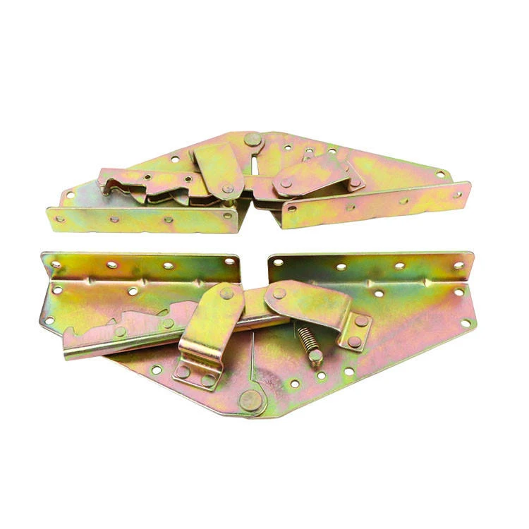 Factory Price Metal Color Click Clack Zinc Sofa Bed Mechanism With Positoins