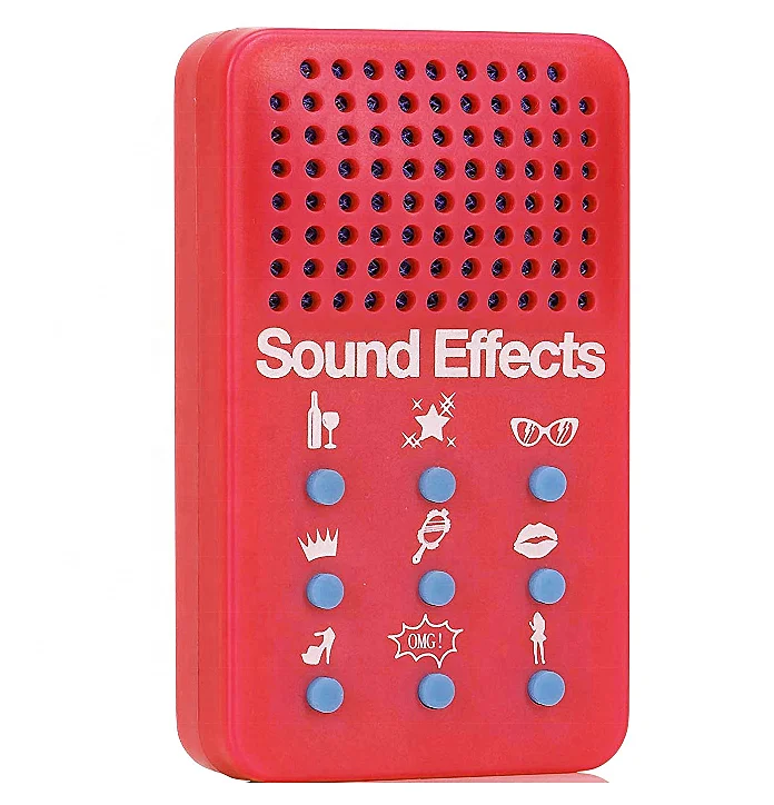 Customized Novelty Noises Maker Toy 9 buttons Sound Effects box Sound Machine toy