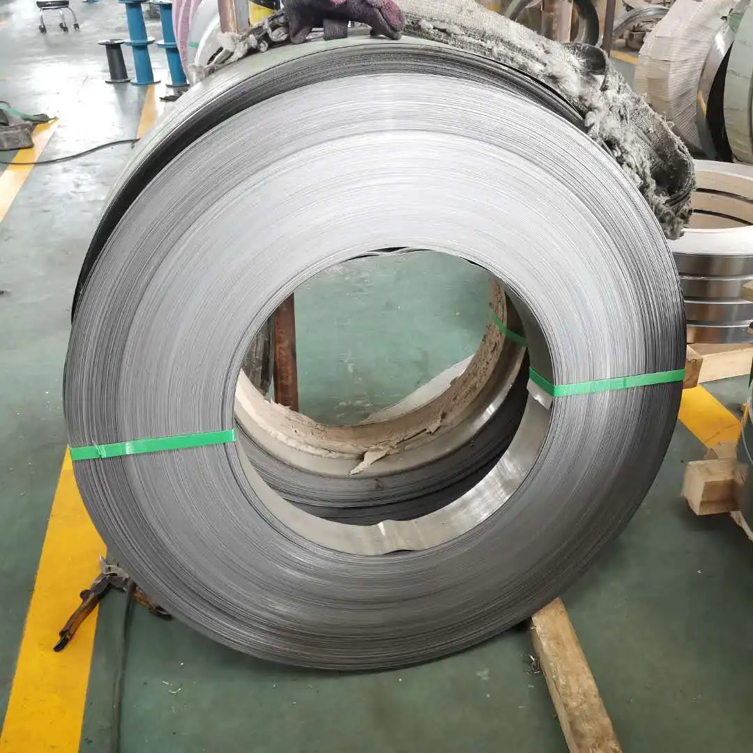65mn heat treatment quenched spring shrapnel, high toughness 65mn spring steel belt