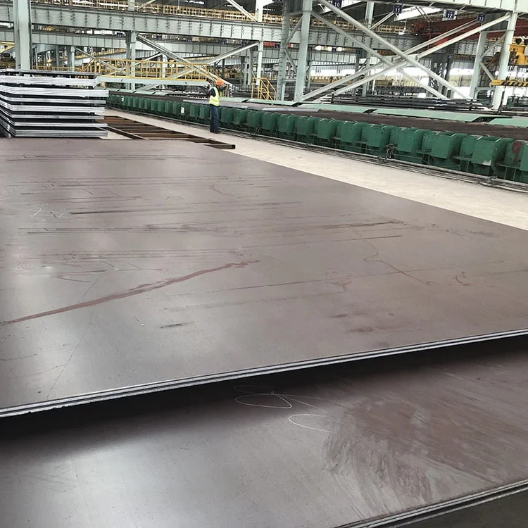 BS EN 10025 S235 JR структурная мягкая стальная пластина из углеродистой стали S235JR