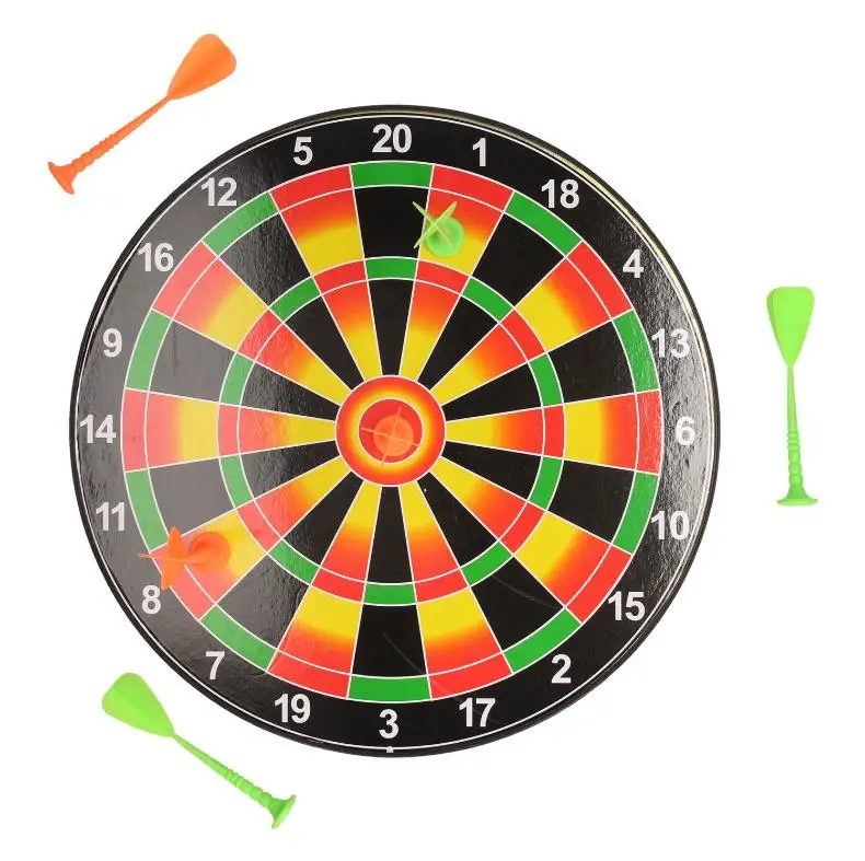 Hot Sale High Quality Magnetic Dartboard Dart Game Plastic Safety Colored Magnetic Plastic Dart Board Set
