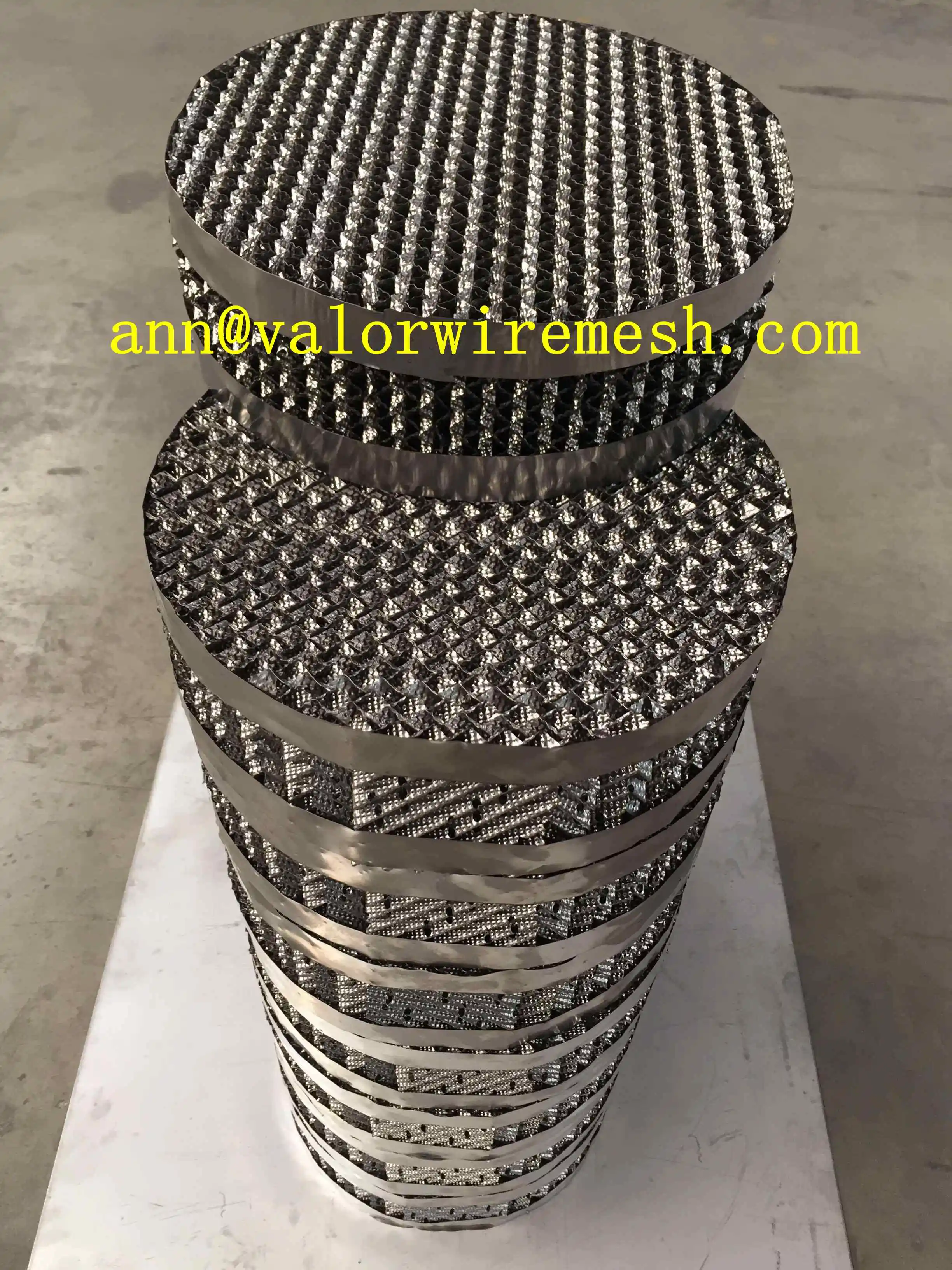 Структурированная упаковка, изготовленная по запросу, мы являемся фабрикой