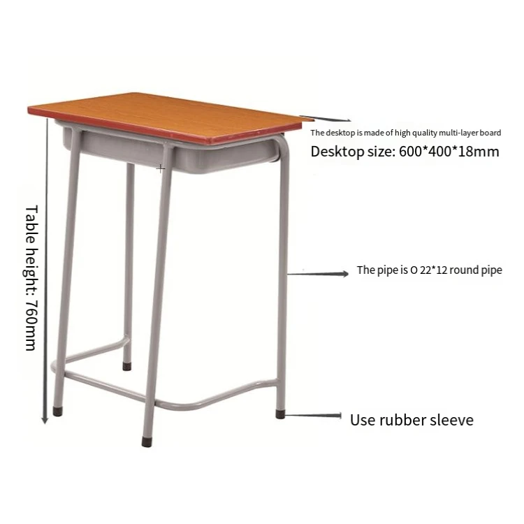 school primary and secondary school students desks and chairs learning desk can be raised and lowered work desk set