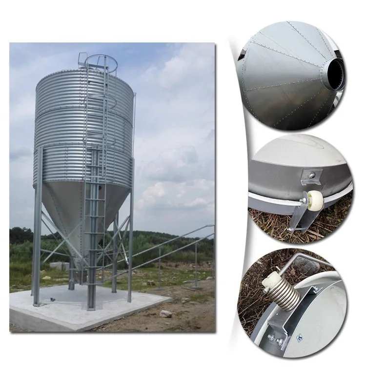 More available space agriculture machinery equipment silo tank Capacity 3T to 300T Steel Silos Cost