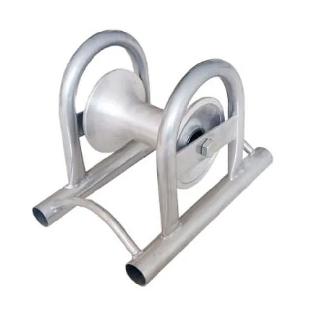 Suspension Cable Rope Guide Pulley Cable Tray Roller Aluminium