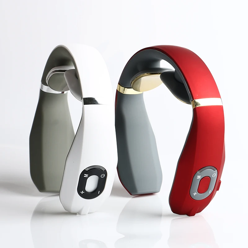 Portable Cordless Neck Massage 6 Modes 15 Levels Deep Tissue Trigger Point Intelligent Neck Massager