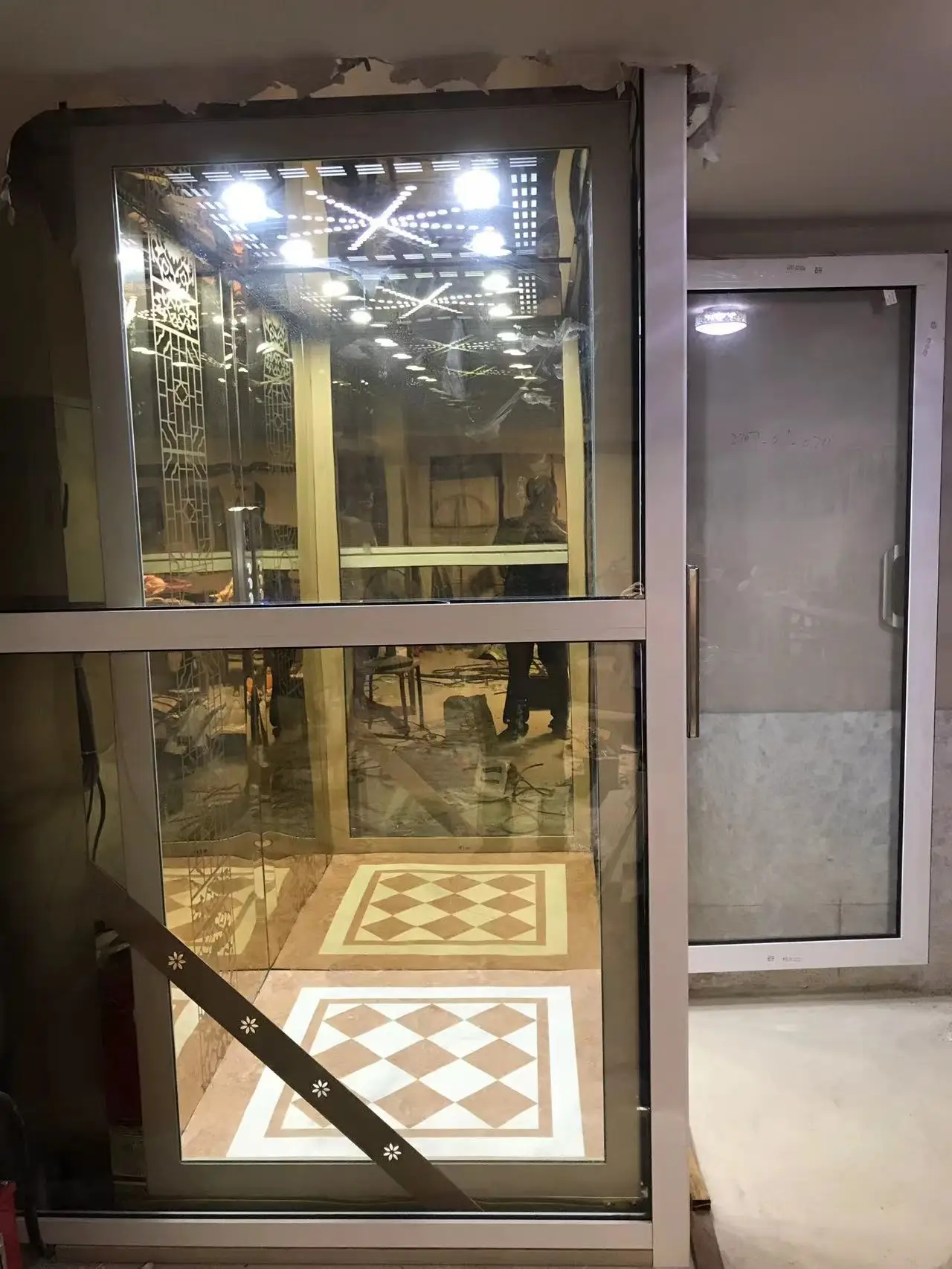 China biggest manufacturer small elevator price stainless steel residential elevator lift