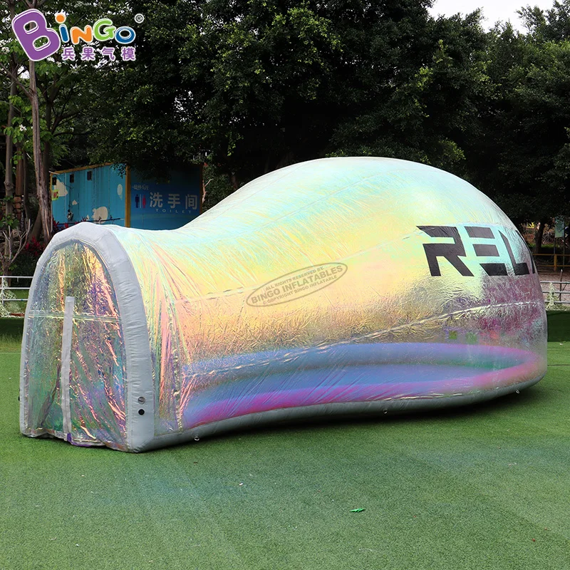 Bingo Customized Inflatable Design Outdoor Giant Inflatable Whale Tent For Advertising Decoration