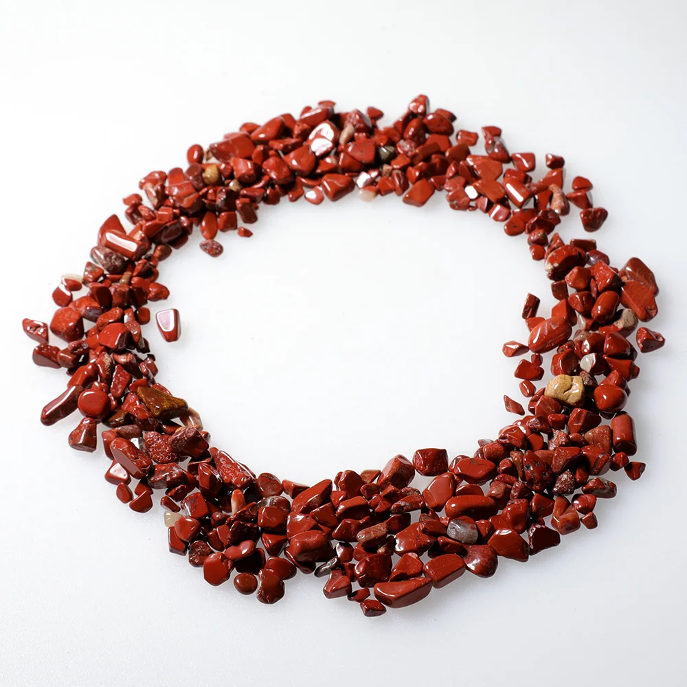 Wholesale 70-90mm Red Jasper Gravel Natural Mineral Stone Geological Souvenir Chakra Witchcraft Supplies Aqua Decoration