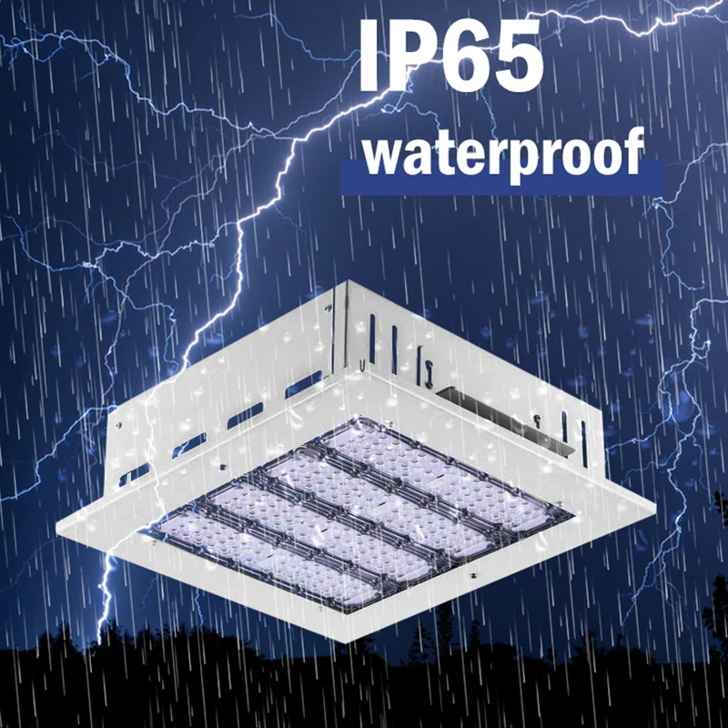 Высококачественная гарантия Ip65 изолированный светодиодный драйвер алюминиевая топливная станция SMD3030 50 100 150 200 Вт светодиодная