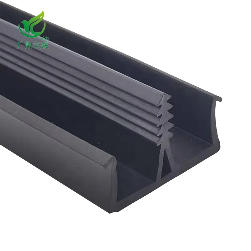 LC8401 China Supplier Rubber Sealing Strip For Machine Garage Door Threshold Weather Seal  Container Door Lock Seal